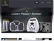 Tablet Screenshot of accusport.com